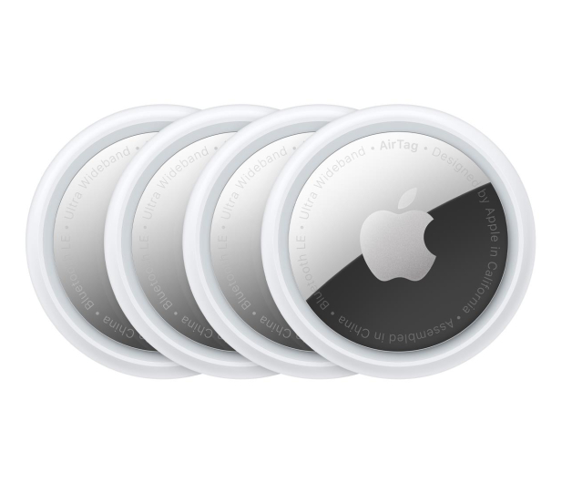 APPLE AirTag (4 sztuki) - 648810 - zdjęcie